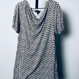 Banana Republic Peep-Sleeve Top